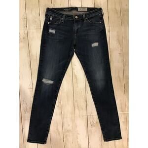AG-ED Denim Adriana Goldschmied Legging Ankle Super Skinny Ankle 28R